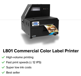 l801 afinia zap labeler commercial color label printer